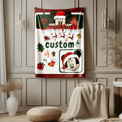 Christmas Micky Blanket