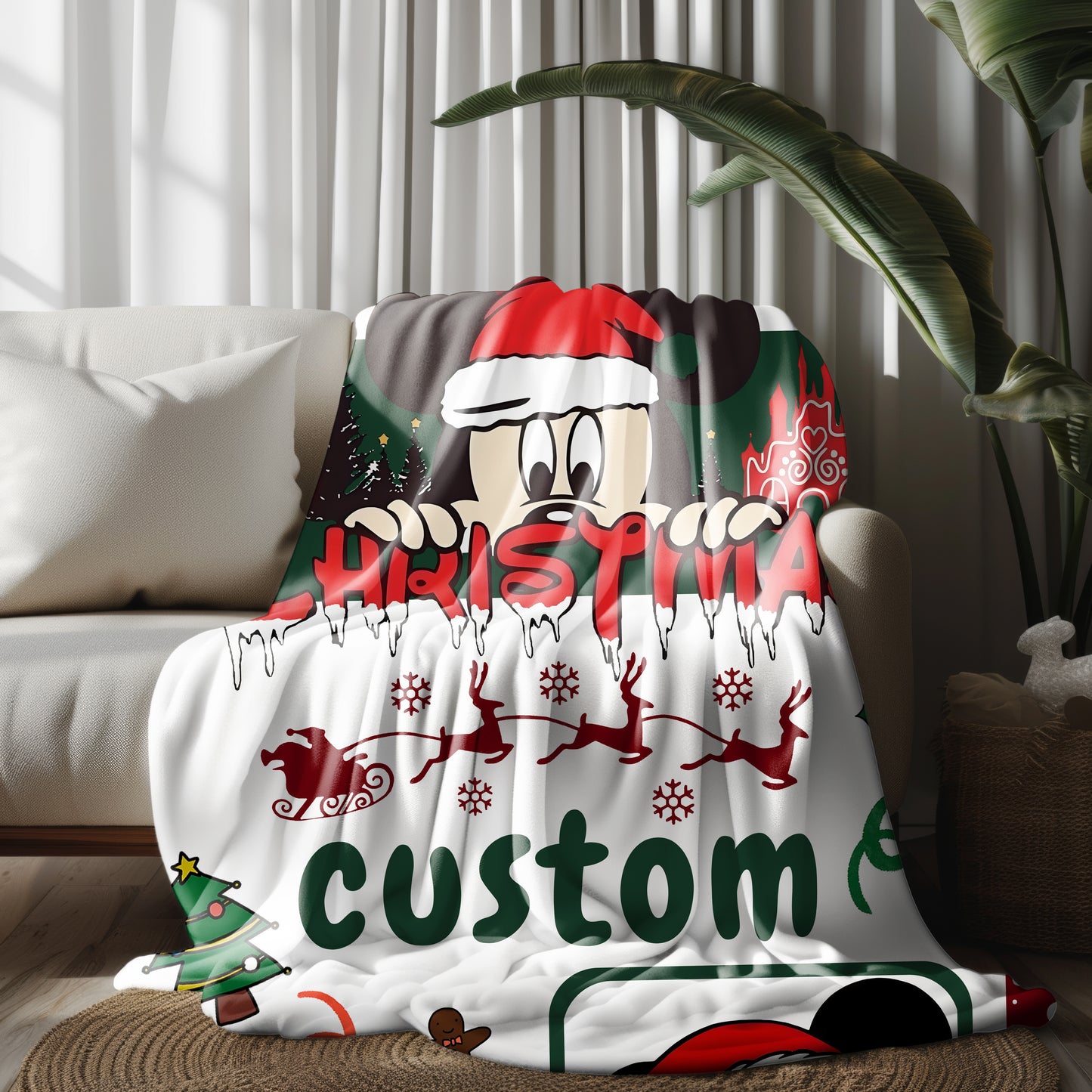 Christmas Micky Blanket