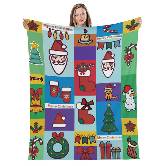 Christmas Cartoon Blanket